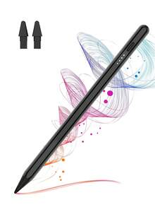 JMMO Universal Active Capacitive Stylus For IPad - Works With Apple IPad Pro/Air/Mini, Precision Writing/Drawing Pen With Battery Indicator, Palm Rejection & Magnetic Adsorption, Touch Screen Pen For Notes - Multicolor - View 1