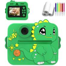 4800万像素即时照片/视频打印机玩具，即时照片打印，附赠3卷打印纸，多功能照片/视频打印机，儿童生日礼物、圣诞节/新年礼物、返校礼物 - X7D - 查看 13