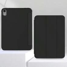 Ốp lưng máy tính bảng màu đen cơ bản dành cho iPad thế hệ thứ 11, vỏ bảo vệ A16, chân đế gập ba, bảo vệ toàn thân chống rơi vỡ, chức năng ngủ/thức thông minh, tương thích với iPad thế hệ thứ 10, Air 11, thế hệ thứ 9 10.2", thế hệ thứ 8 10.2", Pro 11" (thế hệ thứ 2/3/4), quà tặng mùa xuân. - màu đen - Xem 2