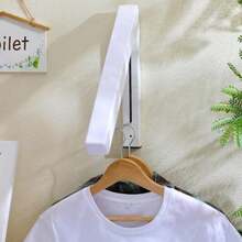 CYPNTendedero De Pared Plegable con Varilla De Acero Inoxidable Soporte para Ropa Extensible para Baño Balcón Y Hogar Mini Estante para SecadoFashion - 219727475 - Ver 6