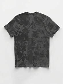 Áo thun nam tay ngắn cổ tròn thoáng khí, kiểu dáng thường ngày, họa tiết chuyển màu, chất liệu pha polyester, có thể giặt máy, thích hợp cho các hoạt động thể thao mùa hè, giải trí và tập luyện thể dục. - Nhiều màu - Xem 4