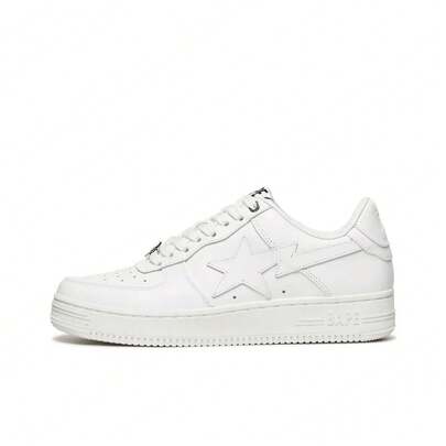  A BATHING APE Bape Lace-Up Metal Eyelet Casual Sneakers, Suitable For Home Wear, All Seasons