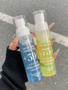 1/5 Bottle X 100ml Brazilian Fragrance Spray, 5 Combination Options Available, Indoor & Outdoor Air Freshener, Multi-Layer Scent, Long-Lasting Aroma, Brings Delightful Experience. Elegant Blend Of Vanilla, Coconut, Floral Fruity, Citrus, Woody And Marine Notes, Suitable For Dates, Parties, Gatherings, Holidays, Home, Hotel, Office And More, An Ideal Gift For Friends And Family. - Various Fragrances - View 5