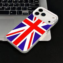 British flag This stylish and comfortable large-hole IMD acrylic phone case is an ideal gift for friends and family. It is compatible with for  17/16/15/14/13/12/11/X/XR/7/8, for OPPO,for , for VIVO, for , for Xiaomi, for Honor, and for  models, including Plus, Pro, Max, and SE versions. It's the perfect gift for holidays such as Christmas, Valentine's Day, and New Year. - Negro - Ver 5