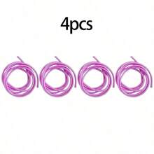 Bộ 2/4 ống bảo vệ cáp xoắn ốc - Ống bọc dây cáp nhiều màu sắc cho bộ sạc, tai nghe, cáp dữ liệu - Chống rối dây (8 sự kết hợp màu sắc), bảo vệ cáp điện thoại, chất liệu dẻo, ngăn ngừa đứt cáp, quà tặng cho bạn bè - Nhiều màu - Xem 18