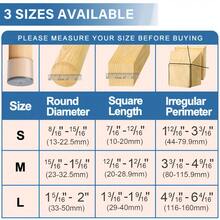 8/16个圆形哑光椅腿地板保护垫，家具毛毡椅腿垫，适用于硬木和复合地板，减少刮痕和噪音，浅灰色 - 淺灰色 - 查看 3