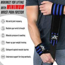 Wrist Band - Black/Blue - View 7