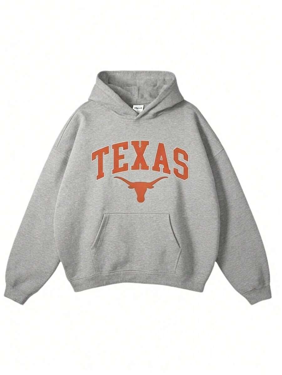 Vintage Sport Teams Collection Unisex Crewneck Black Hoodie, Graphic Team Collection Hoodie, Gift For Fans-New Arrivals For Autumn/Winter: Unisex-L91 - 灰色3 - 查看 1