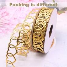 1 Rollo de 900cm de Cinta de Encaje con Corazones Huecos, Cinta para Empaquetar Pasteles, Cinta Decorativa para Ramos de Flores del Día de San Valentín - Multicolor - Ver 8