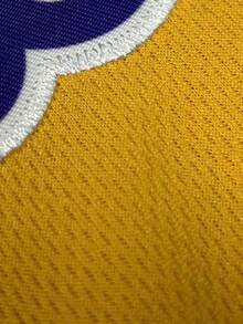 Men's Basketball Jersey 77 Yellow Embroidered And Sewn Basketball Shirt, Sleeveless Vest Casual Sports Shirt - Yellow - View 4