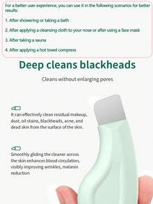 黑头去除刮刀 - 温和毛孔清洁器,适用于早晚护肤、妆前打底、面部护理后、商务旅行、周末居家SPA、美容礼盒及四季皆宜使用 - 彩色 - 查看 5