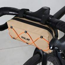 1PC Multi Functional Bicycle Handle Bag Outdoor Riding Waterproof And Insulated Front Beam Handle Storage Bag Motorcycle Portable Equipment Storage Front End Bag - Multicolor - View 3