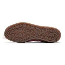 Adidas Giày thể thao nữ cổ điển, kiểu dáng thấp cổ, giày đi làm trong nhà, giày thể thao nhẹ nhàng, JR2403 - Bạc ánh kim/Đỏ nhạt/Xám nhạt - Xem 6