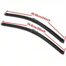 24"+20" Car Windshield Wiper Blades For BMW X5 E70 2006-2011 - Windshield Wipers - View 2