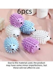 1/2/4个装可重复使用的可爱刺猬洗衣球，高效去污除毛，适用于洗衣机和烘干机，防皱防粘，是让衣物柔软洁净的必备洗衣配件。 - 彩色 - 查看 14