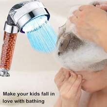 Cabezal de Ducha de Mano con Funcin de Filtro,Regadera para Bao Ducha con Filtro de Perlas,Regadera Telefono de Mano Cabeza,Ducha de Mano Presurizada,ahorro de agua y purifica la calidad del agua - como se muestra en la figura - Ver 6