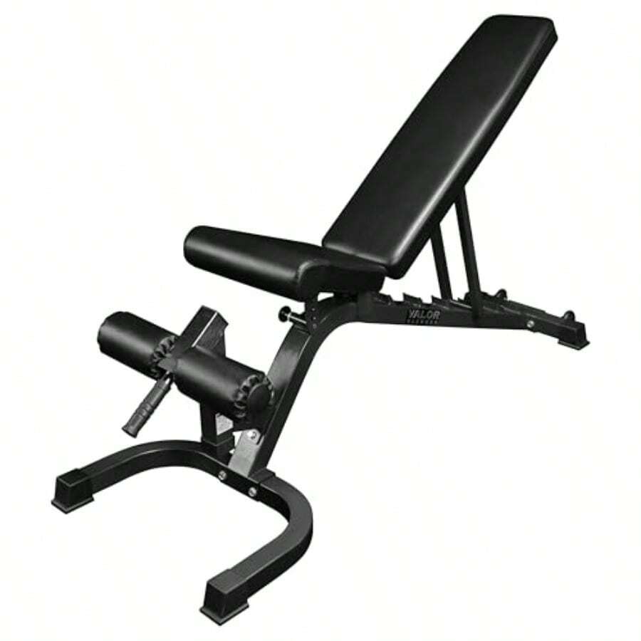 Adjustable Weight Bench Flat Incline Decline Bench Press With Leg Support - Great Workout Benches For Home - Black Adjustable Bench With Wheels - View 1