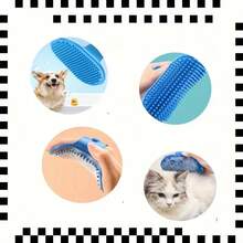 8pcs Pet Grooming & Cleaning Kit, Suitable For Cats & Dogs: Includes Deshedding Brush, Grooming Gloves, Flea Comb, Dog Bathing Brush, Pet Nail Clippers, Dog Toothbrush. Easily Remove Pet Hair, Provide Gentle Care. Essential Tools For Small, Medium And Large Pets - Multicolor - View 10