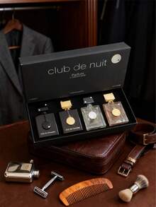 Pack EXCLUSIVO 4 Perfumes Night Club perfumes de hombre| Aroma Irresistible: Bergamota Fresca + Rosa Dulce + Vainilla Seductora  perfume mujer | REGALO PERFECTO para Día de Reyes, Día del Amor, Día de las Madres, Navidad y Día de los Muertos (México) | ¡Oferta Limitada! - Múltiples aromas - Ver 2