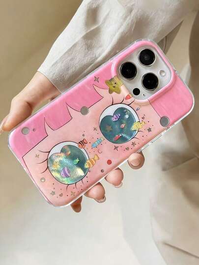 Funny Phone Case,Ugly Phone Case Cartoon Big Eye Phone Case Compatible With Iphone 17, 17 Pro Max, 17 Air, 17, 16 Pro Max, 16 Pro, 16 Plus, 16, 15 Pro Max, 15 Pro, 15 Plus, 12 Pro Max, 12 Pro, Suitable For Girls, Can Be Given As A Gift To Relatives, Friends, Classmates, And Best Friends