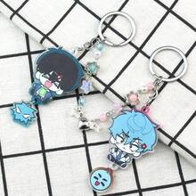 Popular Anime Alien Stage Chibis Keychains For Women Accessories Bag Ivan Till Keyrings Jewelry Fans Couple Friends Gifts - K955 - 查看 2