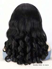 16英寸波浪马尾假发接发，抽绳马尾假发配饰，适合长卷发女性，时尚头巾，优雅发带，休闲发箍 - 彩色 - 查看 2