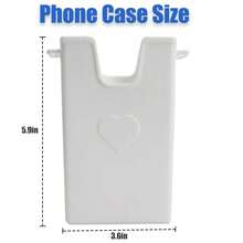 Phone Case Accessory Compatible With Bogg Bags, Phone Case Holder Charm Accessory For Beach Bag, Plastic Shell Case Keep Your Phone Handy And Secure In Your Tote Bag (, 1 PC) - Nhiều màu - Xem 3