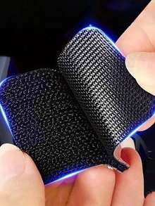 10pcs/20pcs/50pcs Sofa Backrest Fixed Magic Tape, Bedsheet, Carpet, Tablecloth, Magic Tape Fixed Holder Square Adhesive Carpet Clips - Multicolor - View 2