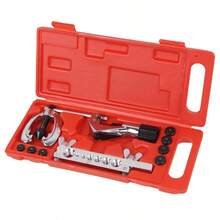 Pipe Flaring Kit Fuel Pipe Flare Repair Tool With Tube Bender And Cutter - Red - View 10