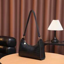 Women Shoulder Bags - Black - View 6