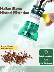 1/2/3入 新款 2模式廚房水龍頭噴頭過濾器 360°旋轉防濺水龍頭起泡器 廚房水槽水龍頭節水噴嘴 - 彩色 - 查看 5