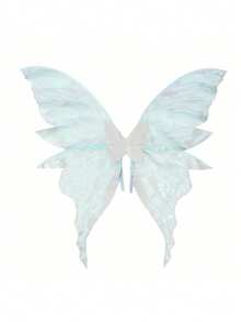 1pc Metallic Gold Butterfly Fairy Wings, Suitable For Various Festivals, Bars, Parties, Cosplay, Music Festivals - Multicolor - View 4