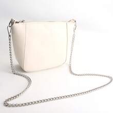 Metal Flat Chain Strap Wallet Chain Shoulder Bag Strap Replacement Chain Accessory Travel Essentials - Gun color - View 9