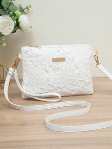 Mini Beach Bag Wristlet Coin Purse Shoulder Crossbody Bag For Women, New Versatile Small Unique Shoulder Crossbody Sweet Square Bag, Spring/Summer