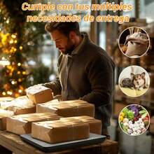 CYPNBascula Digital Comercial - 200kg/10g Balanza Postal para Paquetes Uso Industrial y Pequeños Negocios - Balanza Postal Duradera de Acero Inoxidable con Sensores de Alto RendimientoFashion - 219747251 - Ver 7