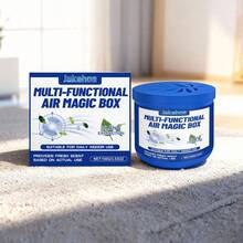 1pc Home Air Purifier Magic Box, Indoor Air Freshener & Odor Eliminator, Natural Fragrance - Multicolor - View 9