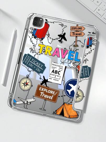 Bu güzel ve sevimli çizgi film tarzı uçak harfli, çift taraflı, şeffaf akrilik arka kapak, darbelere dayanıklıdır ve iPad 7., 8. (10.2 inç) ve 10. nesil ile uyumludur. Dahili kalem yuvasına sahiptir, uyku/uyanma fonksiyonunu ve çoklu katlanabilir stand modlarını destekler. 2026 Yeni Yıl ve Noel hediyeleri için ideal bir seçimdir.