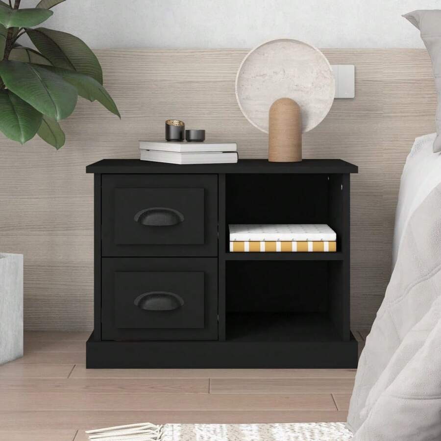 Nightstands - Black - View 1