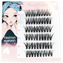 60PCS Individual Lash Clusters Large Capacity Lash Clusters Natural Look&Thick&Wispy&Ultra Soft&Light Reusable Individual Segmented False Eyelashes Eyelash Extension Kit Suitable Travel, Daily Wear Beginners, Weddings, Dates, Parties, Festivals, Very Suitable/Halloween/Eyelash Bundles - 黑色 - 查看 6