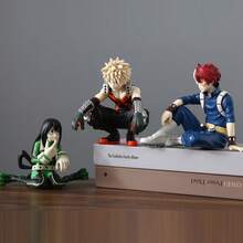 1pc New Anime  Peripheral Action Figure  Izuku Midoriya Figurine Model Kawaii Anime Collectible Otaku Room Decor  MHA Figurine Creative Desktop Display Cute Fan Gift Mini Statue Decor Anime Character Ornament [ Figure,  Figurine, Izuku Midoriya Model, MHA Peripheral Decor, Anime Collectible Statue] Suitable For Daily Decoration Ornaments, Valentine's Day Gifts, Holiday Gifts, School Use, Gifts For Lovers, Friends And Classmates, Fashionable, Elegant, Cute, Unique - 3 - 查看 3