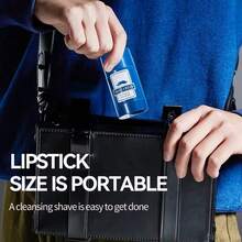 Crema Da Barba Per Uomo,Balsamo Da Barba 40g - Stick Idratante 2 In 1 Per Uso Professionale E Domestico Crema Viaggio Rasatura Balsamo Stick Rasatura Da Idratante Balsamo Rasatura Viso - azul - Ver 7