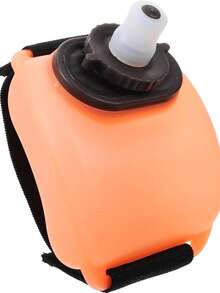 7oz/200ml Wrist Water Bottle With Adjustable Strap, Made Of Soft Silicone Material, Suitable For Morning Run, Jogging, Hiking And Other Sports, Hands-Free Hydration Anytime