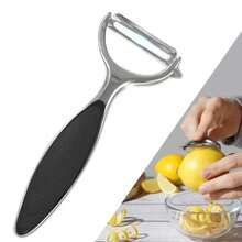 1pc Stainless Steel Peeler - Multipurpose Kitchen Tool For Fruits And Vegetables, Durable Ergonomic Handle, Suitable For Home And Commercial Kitchens, Kitchen Peeler | Modern Kitchen Supplies | Stainless Steel Peeler - Multicolor - View 11