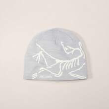 1pc Bird Pattern Personalized Outdoor Jacquard Knit Beanie, Warm And Windproof Knitted Hat, Unisex Ski Cap, Perfect Gift For Lover, Girlfriend, Family, Valentine's Day