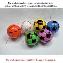 10pcs Cute Colorful Football Shaped Pencil Sharpeners, Creative Cartoon Design Single Hole Plastic Pencil Sharpeners - Multicolor - View 9