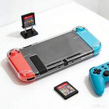 1 pieza Funda protectora transparente y suave para consola de juegos - transparente - Ver 4