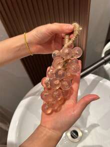 Grape-Shaped Handmade Soap (Rope Style) - DIY Decorative Grape Soap, Bath Soap, Scented Soap, 20 Grapes, Up To 200 Grams, Exquisite Packaging Design, Moisturizing And Cleansing, Long-Lasting Fragrance.  A ​​Perfect Choice For Bathroom Essentials, And Also A Beautiful And Creative Christmas Gift, Birthday Gift, Or Mother's Day Gift. - Fruit - View 12