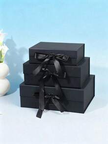 Holds Both Small And Large Items Exquisite With Ribbon Clamshell Bow Thickened Surprise Gift Box For Gift Birthday Party Valentine's Wedding Engagement Party