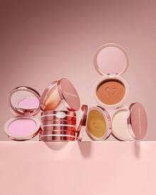 TendenciaPretty Polvo Prensado Creaciones de Belleza Naturalmente Dorado Calidad Premium - 1 - Ver 5