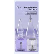 Apple Pencil Nibs, Apple Pencil Pro Replacement Nibs, Upgraded Replacement Nibs, Compatible With Apple 1st/2nd Generation Accessories, IPad Pencil Nibs (With Pen Case) - Multicolor - View 4